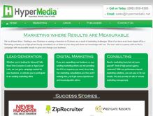 Tablet Screenshot of hypermediallc.net